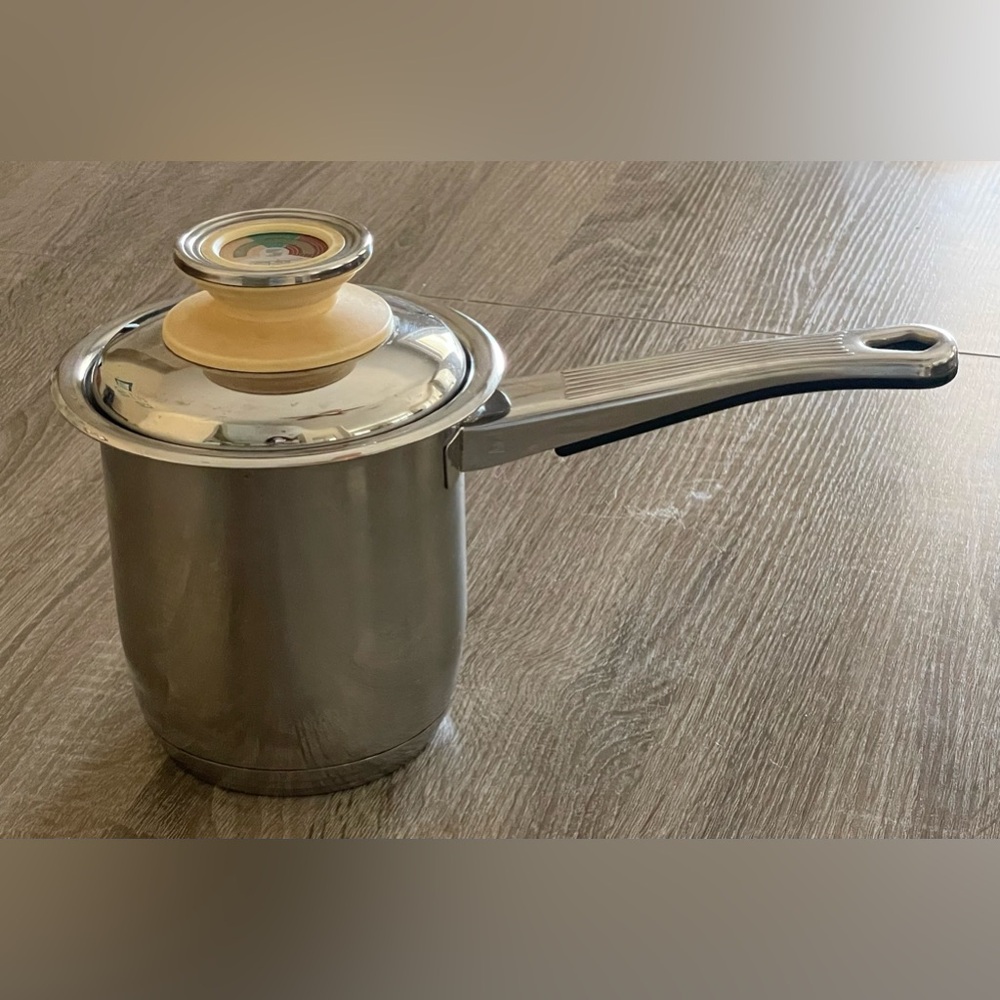 ZEPTER Stainless Steel 18/10 3 Litters Pan Skillet with Thermo Control Lid